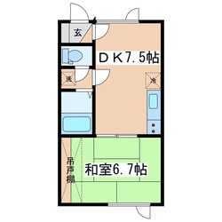 ラフィーネ花園の物件間取画像